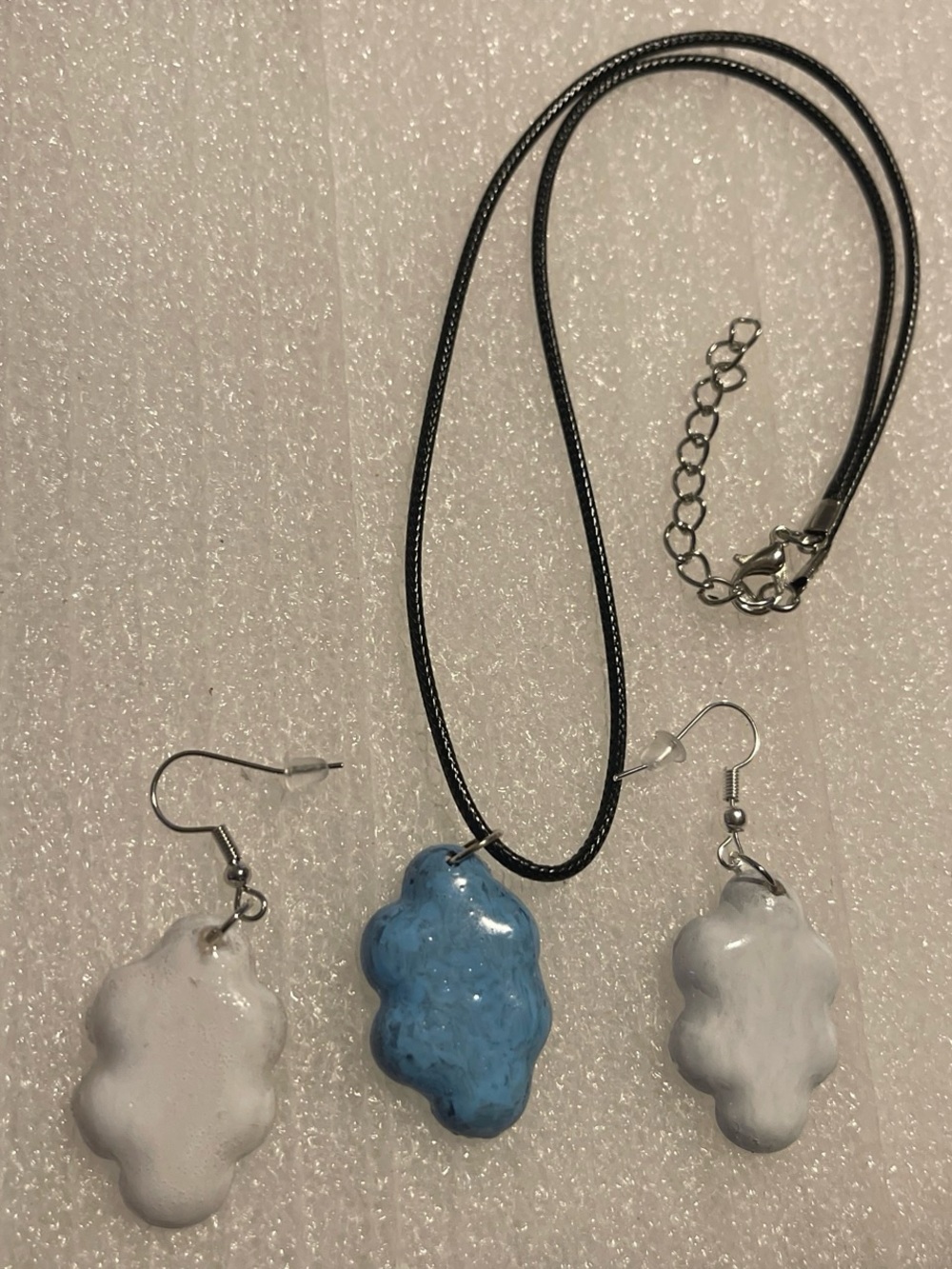 Cloud fashion jewelry necklace set